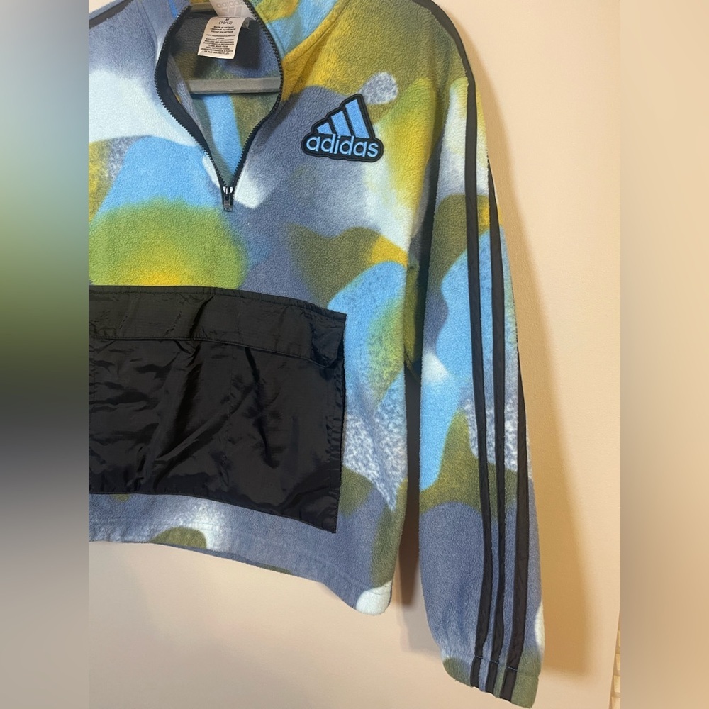 Adidas Multicolor Zip-Up Sweater - Picture 2 of 5